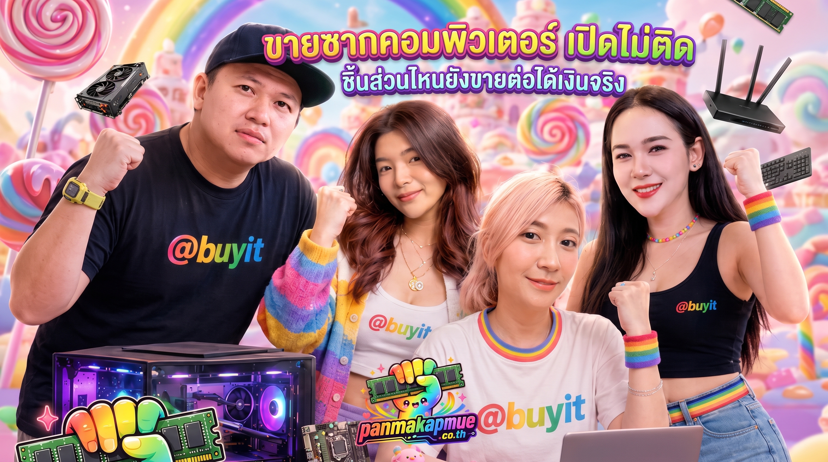 ภาพประกอบบทความ ขายซากคอมพิวเตอร์ เปิดไม่ติด ชิ้นส่วนไหนยังขายต่อได้เงินจริง