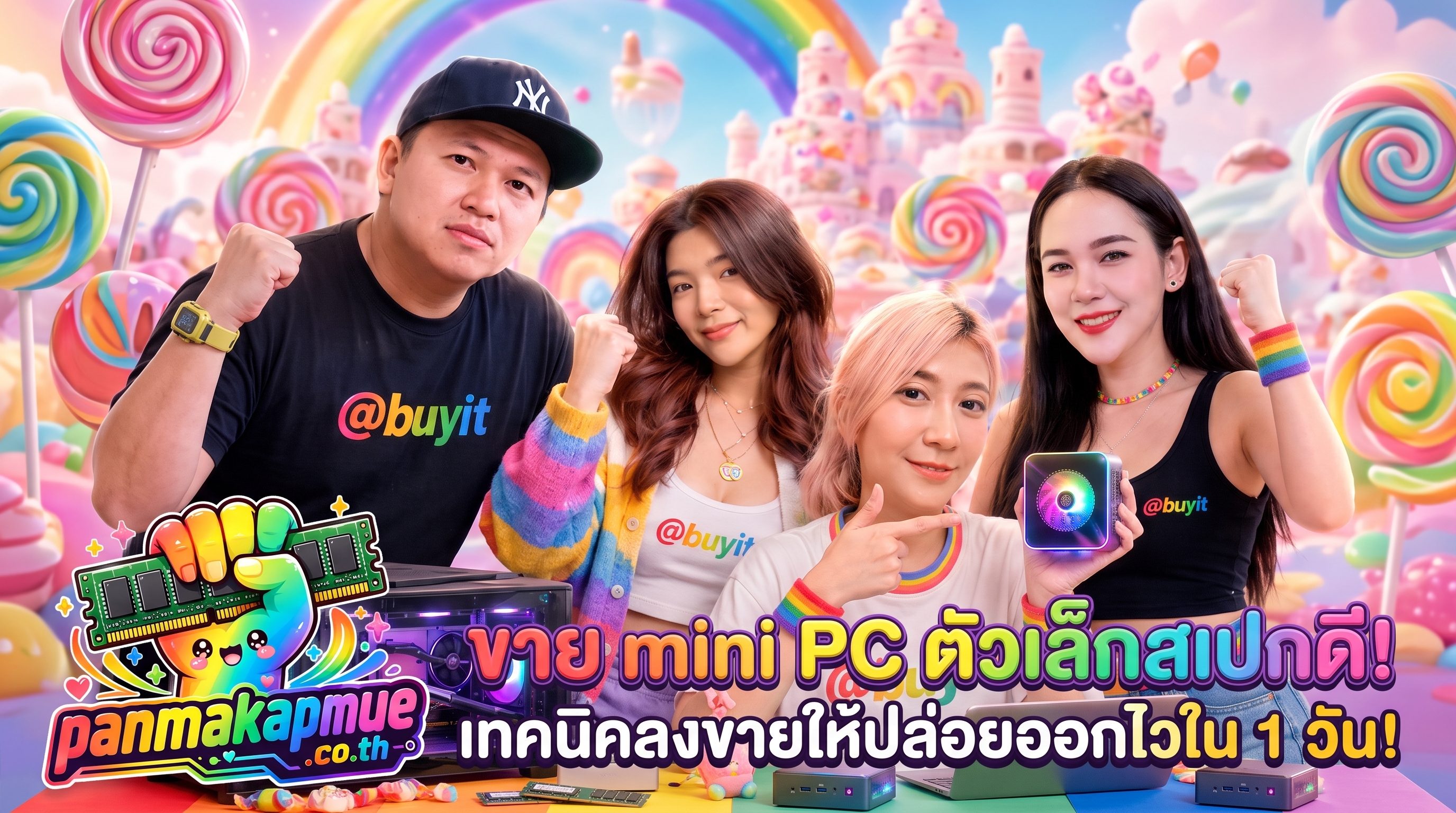 ภาพประกอบบทความ ขายmini pc ตัวเล็กสเปกดี เทคนิคลงขายให้ปล่อยออกไวใน 1 วัน