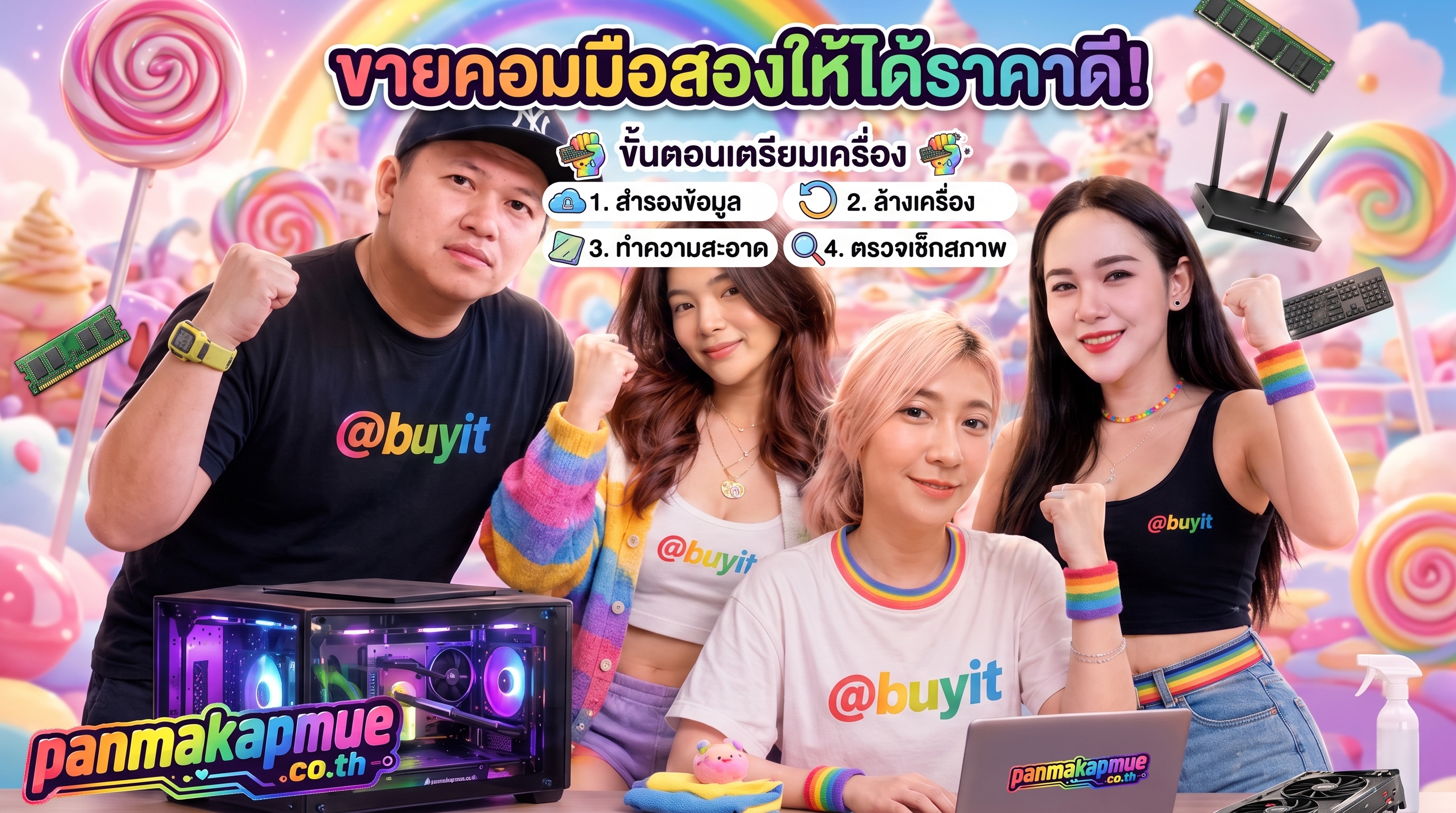 ภาพประกอบ ขายคอมพิวเตอร์ มือสองให้ได้ราคาดี มีขั้นตอนเตรียมเครื่องอย่างไรบ้าง