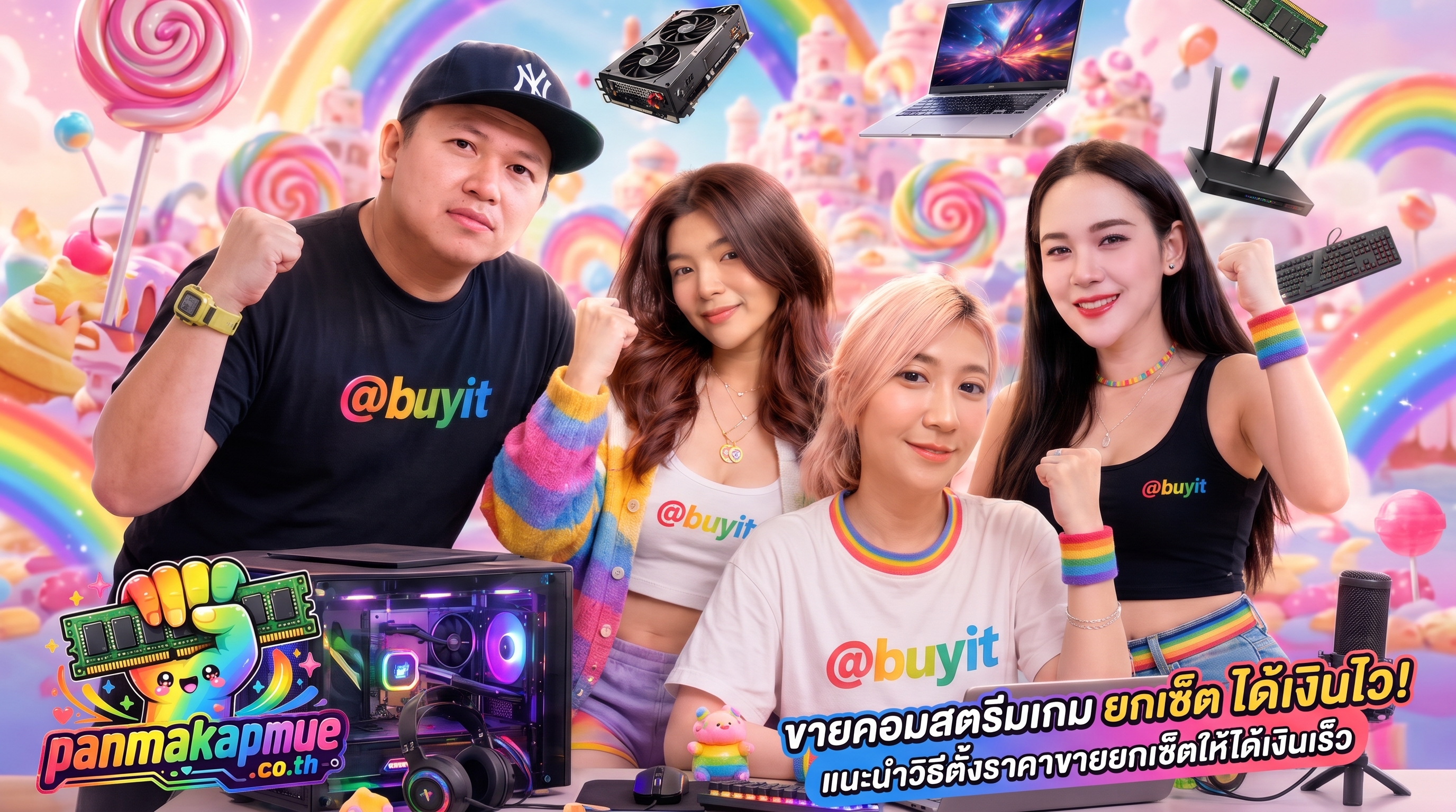 ภาพประกอบบทความ ขายคอมสตรีมเกม พร้อมอุปกรณ์เสริม แนะนำวิธีตั้งราคาขายยกเซ็ตให้ได้เงินเร็ว